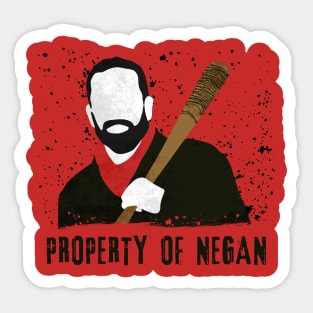 Property of Negan Sticker